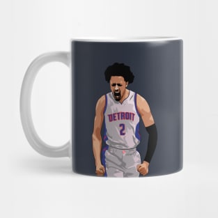 Cade Cunningham Vector Celebration Mug